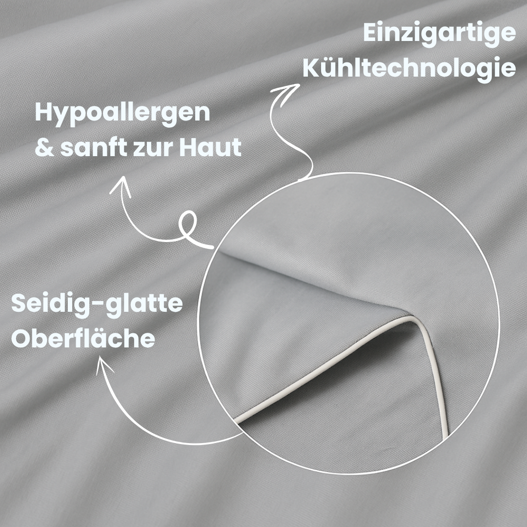 Ultimative unisex Kühlungsdecke aus Eisseide für Komfort & eine temperaturregulierte Nacht.