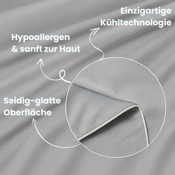 Ultimative unisex Kühlungsdecke aus Eisseide für Komfort & eine temperaturregulierte Nacht.