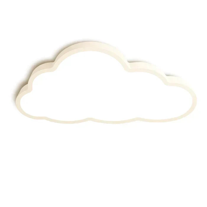 Niedliche Wolken-LED-Deckenlampe für Kinder, warmweißes Licht schafft eine behagliche Atmosphäre im Schlafzimmer.
