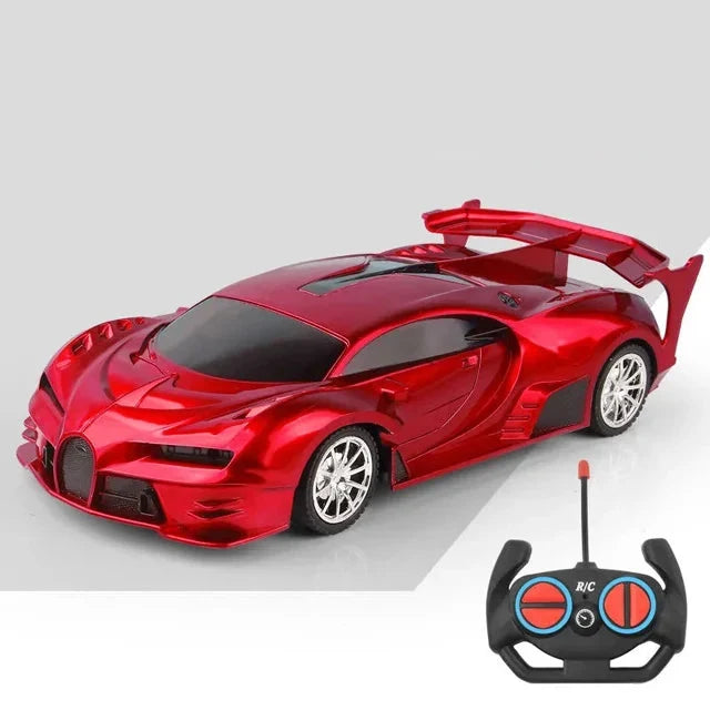 RC Rennauto für Kinder, mit 2.4 GHz & LED-Licht. Tolles Geburtstagsgeschenk.