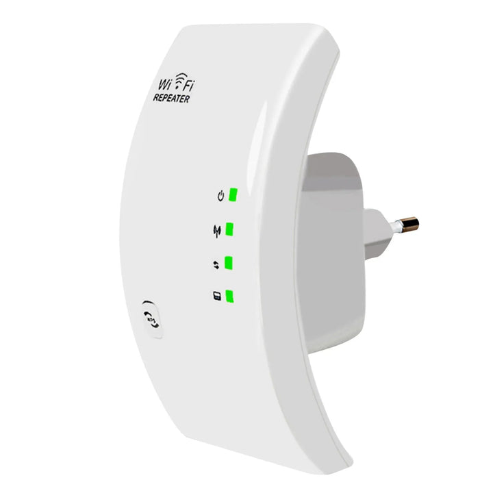 NetBlaze WLAN-Verstärker für starkes, kabelloses WiFi-Signal und erweiterte Reichweite im Smart Home.