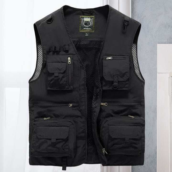 Viktor Taschenweste für Herren, leicht & atmungsaktiv, ideal für Abenteuer in Frühling & Sommer.