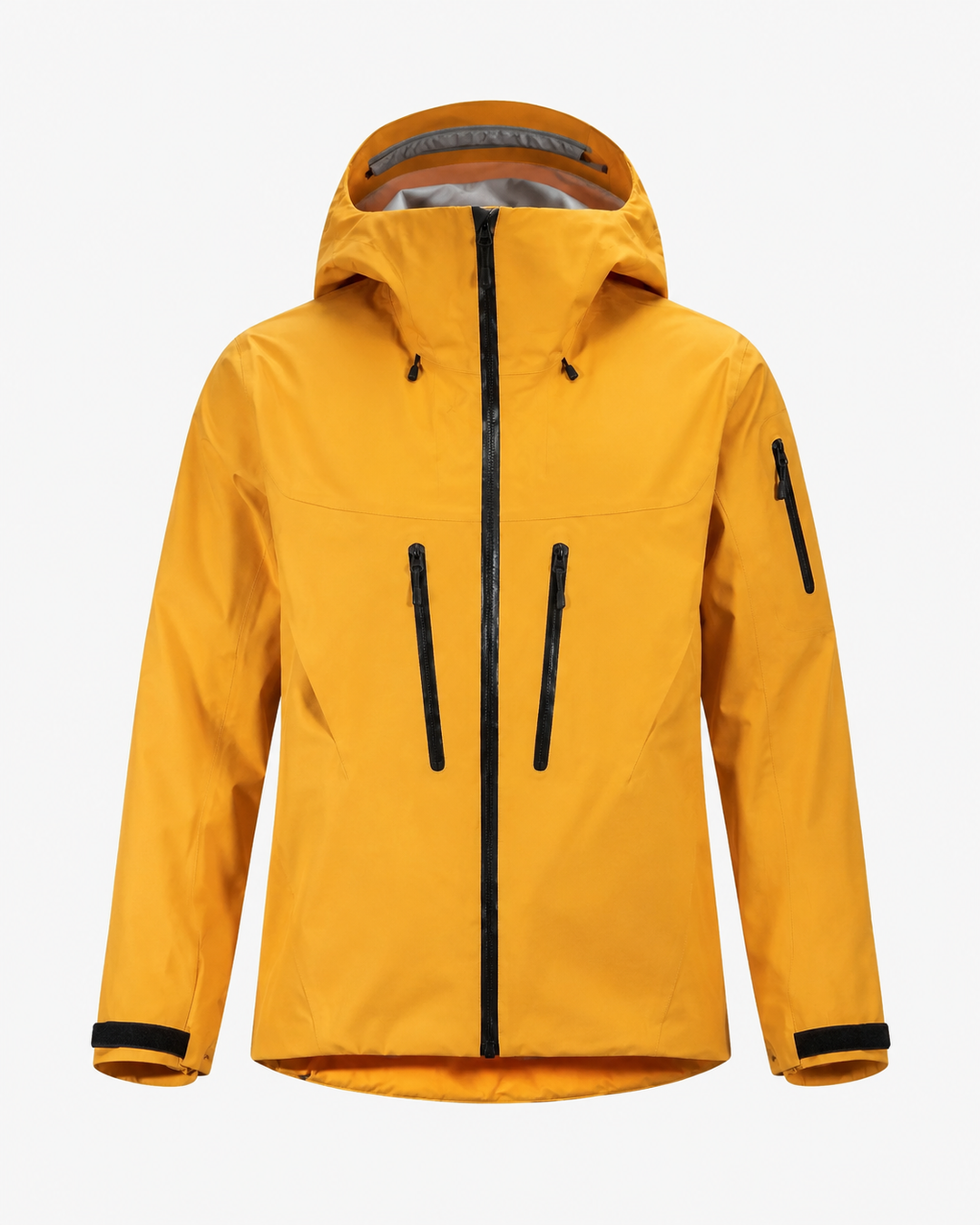 Hochfunktionelle Outdoor-Jacke für Herren, idealer Regenschutz und Windbreaker beim Wandern.