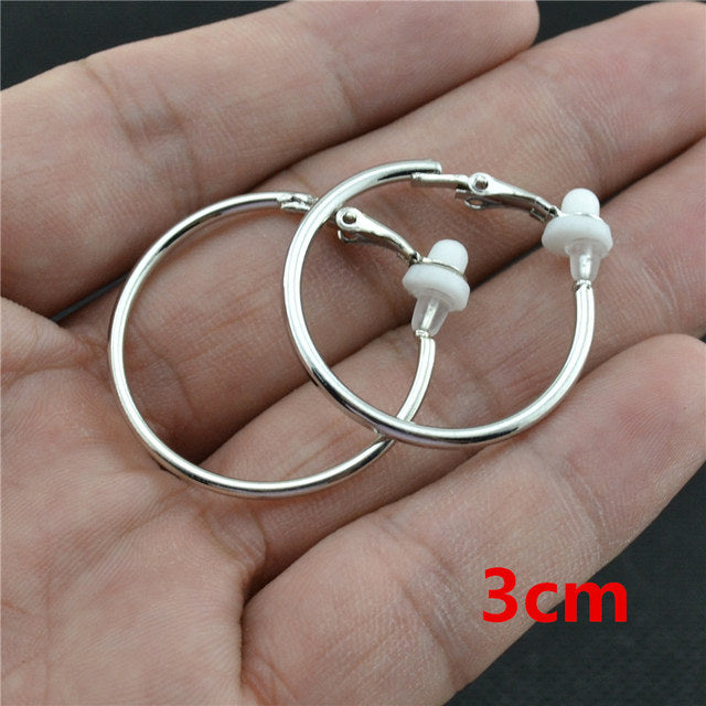 Elegante Roségoldene Ohrclips, Damen, Piercing-frei, ein Must-have für moderne Frauen.