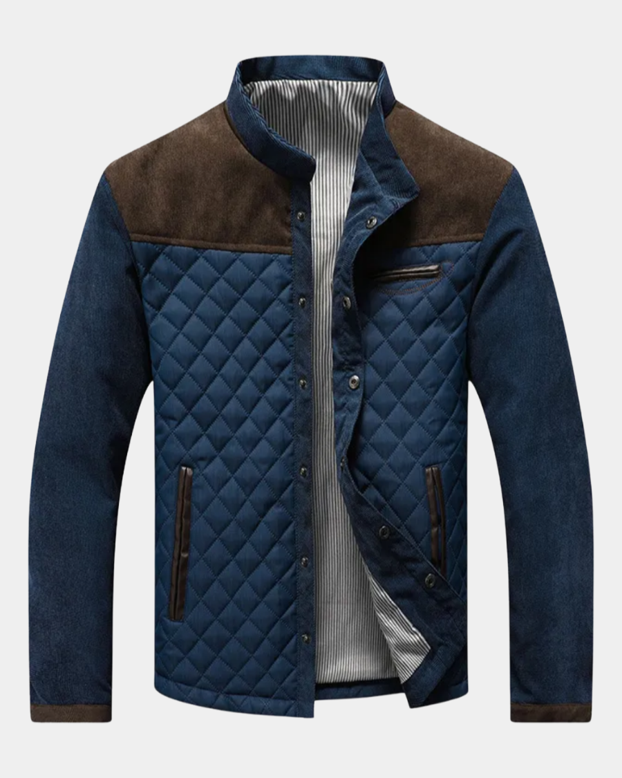 Elegante Herrenjacke mit strukturiertem Design, vielseitig für Business & Freizeit. Stilvolle klassische Herrenmode.