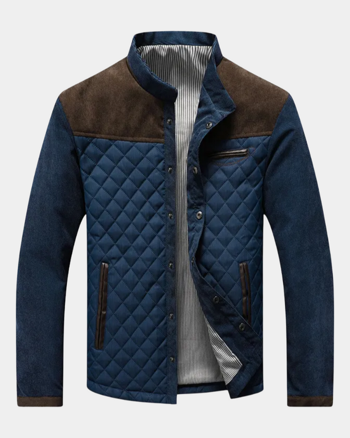 Elegante Herrenjacke mit strukturiertem Design, vielseitig für Business & Freizeit. Stilvolle klassische Herrenmode.