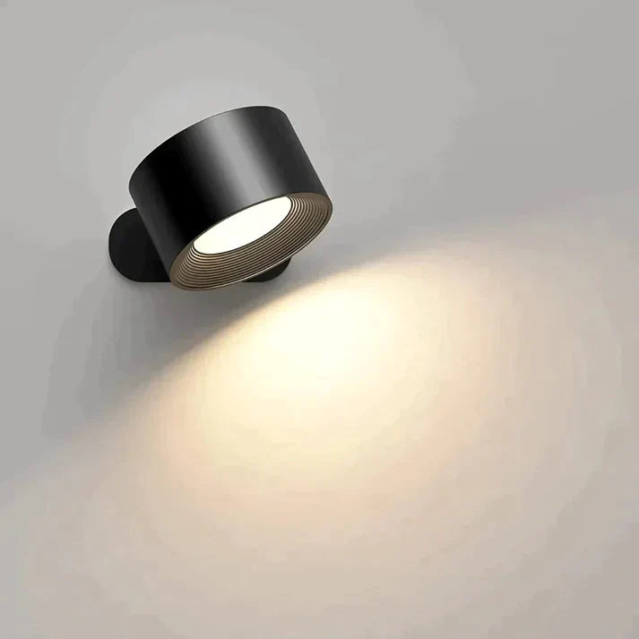 Smart Home kompatible LED Wandleuchte, dimmbar, kabellos & wiederaufladbar. Flexible Flurbeleuchtung oder Nachttischlampe.