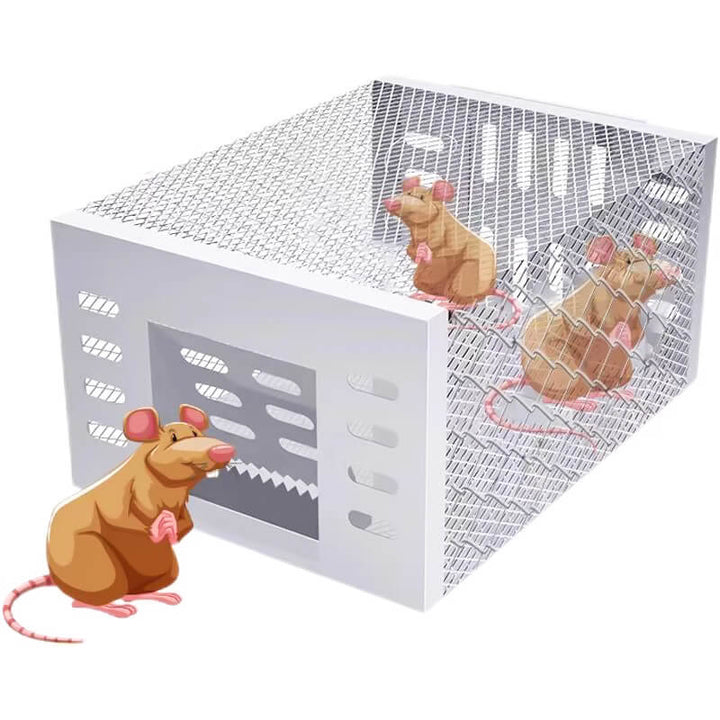 Effektive automatische Mausefalle für den Haushalt, bekämpft Nager schnell und zuverlässig. Ideal für Haus & Garten.