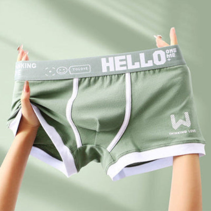 Herren Boxershorts Set (6 Stück) aus atmungsaktiver Baumwollmischung. Bequeme Unterwäsche für Alltag & Sport.