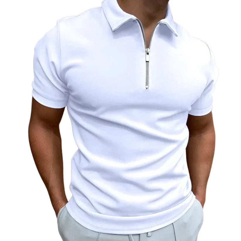 Vielseitiges Herren Kurzarmshirt. Klassisches Poloshirt mit hohem Komfort, ideal für Freizeit & elegante Männermode.