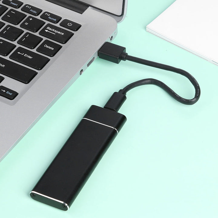 SpeedVault externe Festplatte: Ultraschnelle SSD für Datenspeicher & schnelles Backup mit USB 3.1 Typ-C.