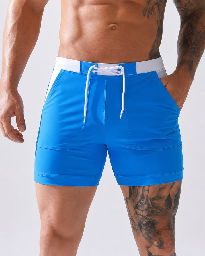 Herren Schwimmshorts, schnelltrocknend, perfekt für Strand, Pool, Urlaub und Wassersportaktivitäten im Sommer.
