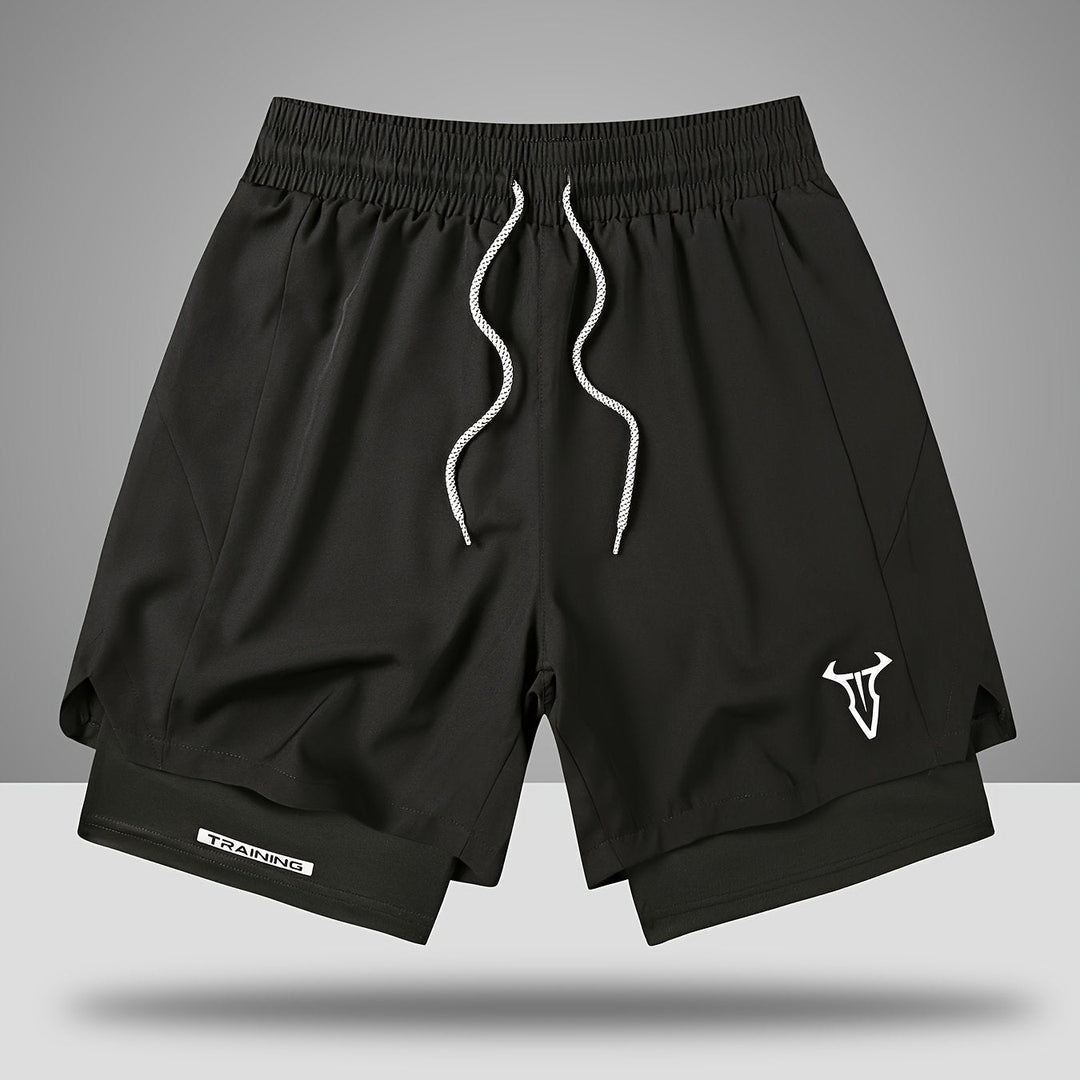 Robuste Herren Sportshorts. Langlebig für intensive Workouts, Laufen und täglichen Gebrauch. Hohe Qualität.