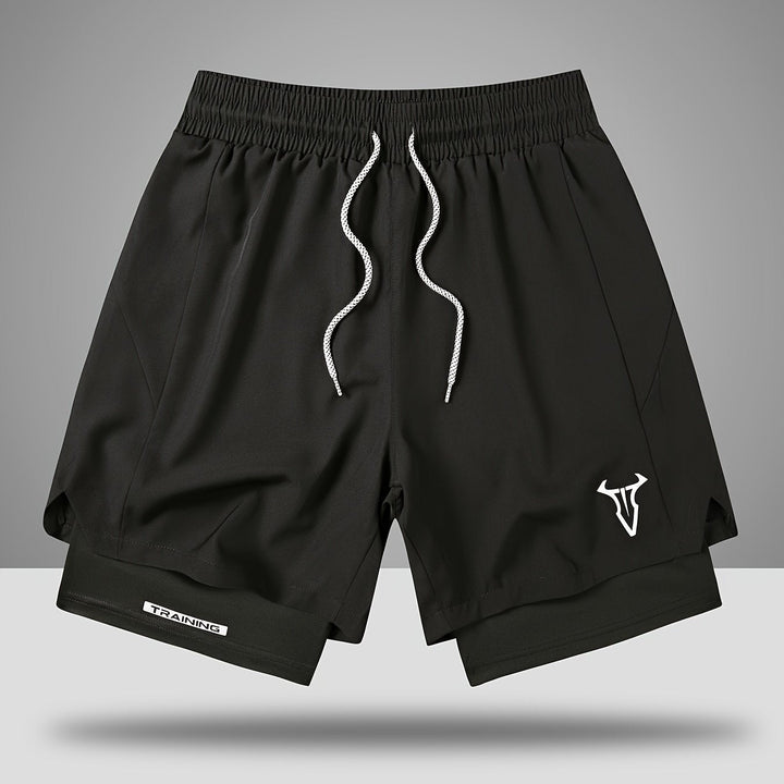 Robuste Herren Sportshorts. Langlebig für intensive Workouts, Laufen und täglichen Gebrauch. Hohe Qualität.