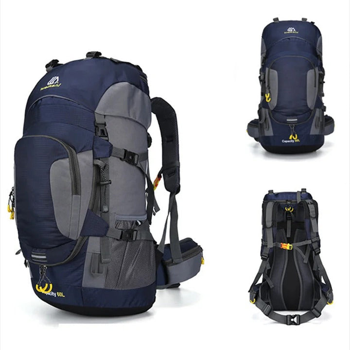 Vielseitiger 60L Sportrucksack, wasserdicht, für Herren & Damen. Perfekt für Outdoor- & Freizeitaktivitäten.