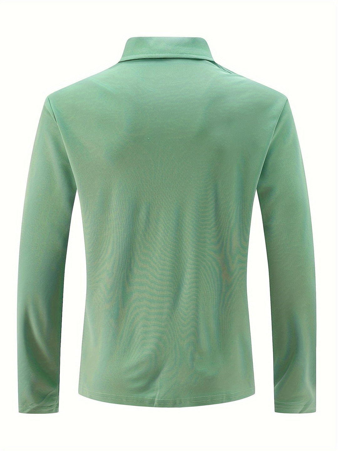Lässiges und doch elegantes Langarm-Polo für Herren, perfekt für moderne Freizeitmode.