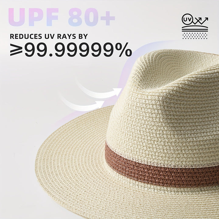 Luftiger SunShield Sonnenhut mit breiter Krempe, UV-Schutz für Damen & Herren an heißen Sommertagen.