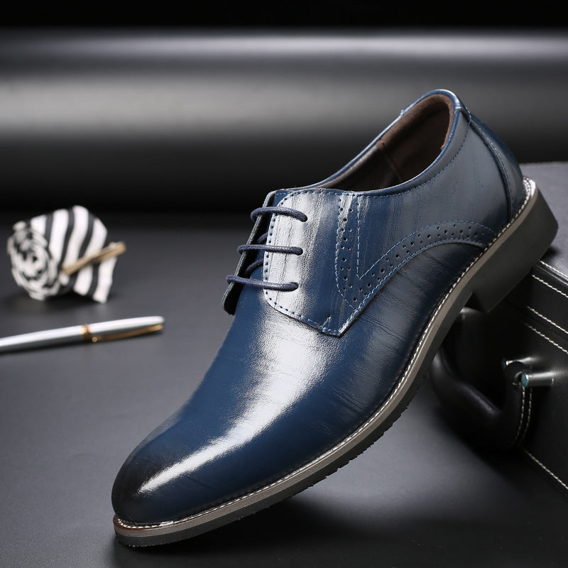 Elegante Herren Businessschuhe, klassisch und atmungsaktiv, perfekt für Business und formelle Anlässe.
