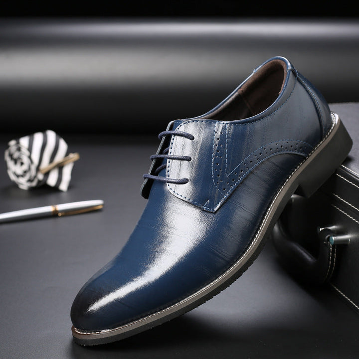 Elegante Herren Businessschuhe, klassisch und atmungsaktiv, perfekt für Business und formelle Anlässe.