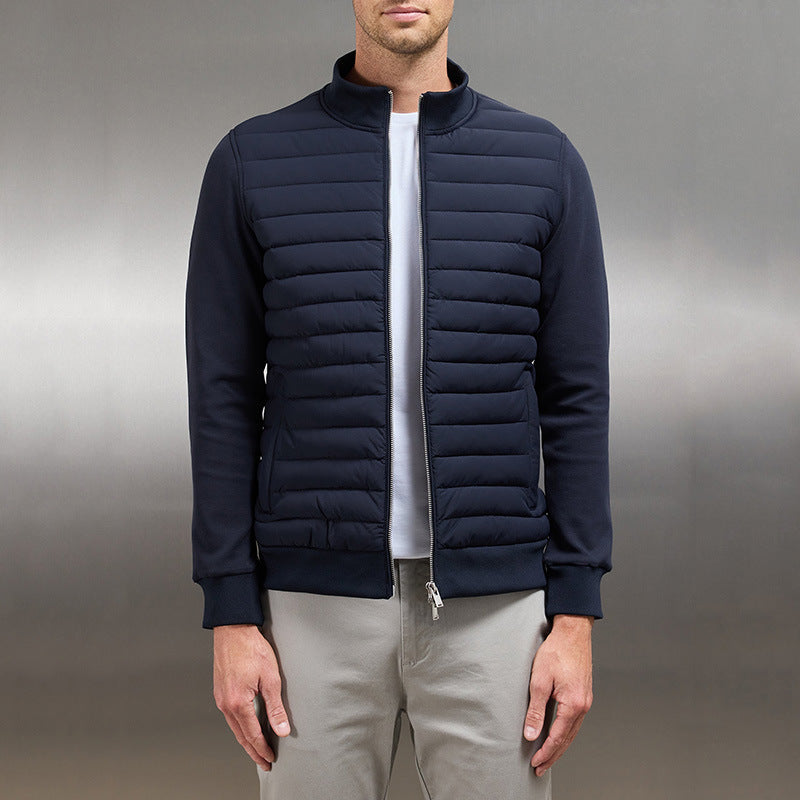 Herren Hybridweste, vielseitig für Alltag & Outdoor. Ideale Übergangsweste für Männer.