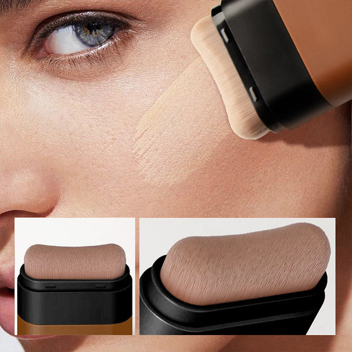 Elegante Kosmetik: Concealer Abdeckstift mit Pinsel für professionelles Makeup und Teintkorrektur.