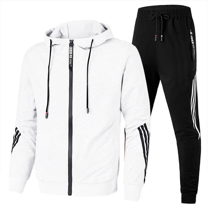 Sportlicher Herren Freizeitanzug, ideal für Training, Jogging und entspannte Alltagsaktivitäten mit Stil.