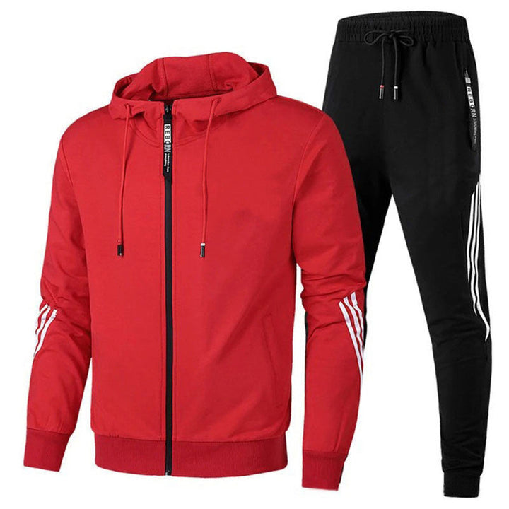 Vielseitiger Herren Sportanzug; perfekt als Aktivkleidung, bequemer Freizeitanzug oder stilvolle Loungewear.