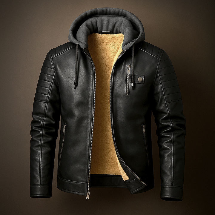 Modische Herren-Kapuzenjacke Glendon. Bequeme & stilvolle Jacke für Alltag, Freizeit und Outdoor-Abenteuer.