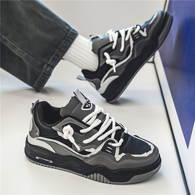 Moderner Herren Streetstyle-Sneaker, bequemer Trendschuh mit sportlichem Design für urbane Looks.