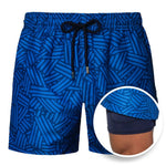 Blau und Dunkelblau