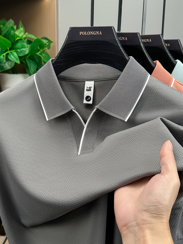 Lässiges Herren Polohemd Modern Fit für Freizeit. Bequemes Sommer Oberteil, vielseitig kombinierbar.