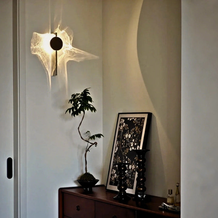 Vielseitige LED-Wandleuchte, modern, für Ambientebeleuchtung im Wohn- oder Schlafzimmer, faszinierendes Lichtspiel.