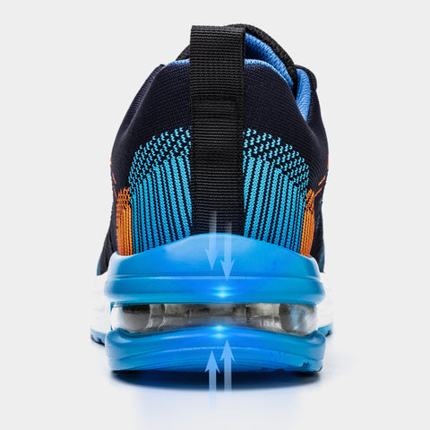 Multifunktionale Unisex Schutzschuhe mit Stahlkappe, Kevlar-Sohle, rutschfest für maximale Sicherheit & Komfort.