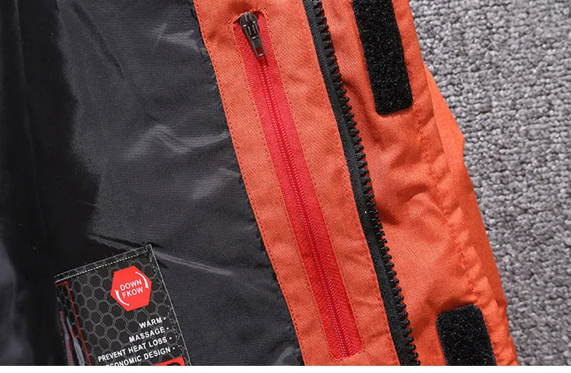 Moderne Herren Funktionsjacke, warm, winddicht, ideal für Ski & Snowboard.
