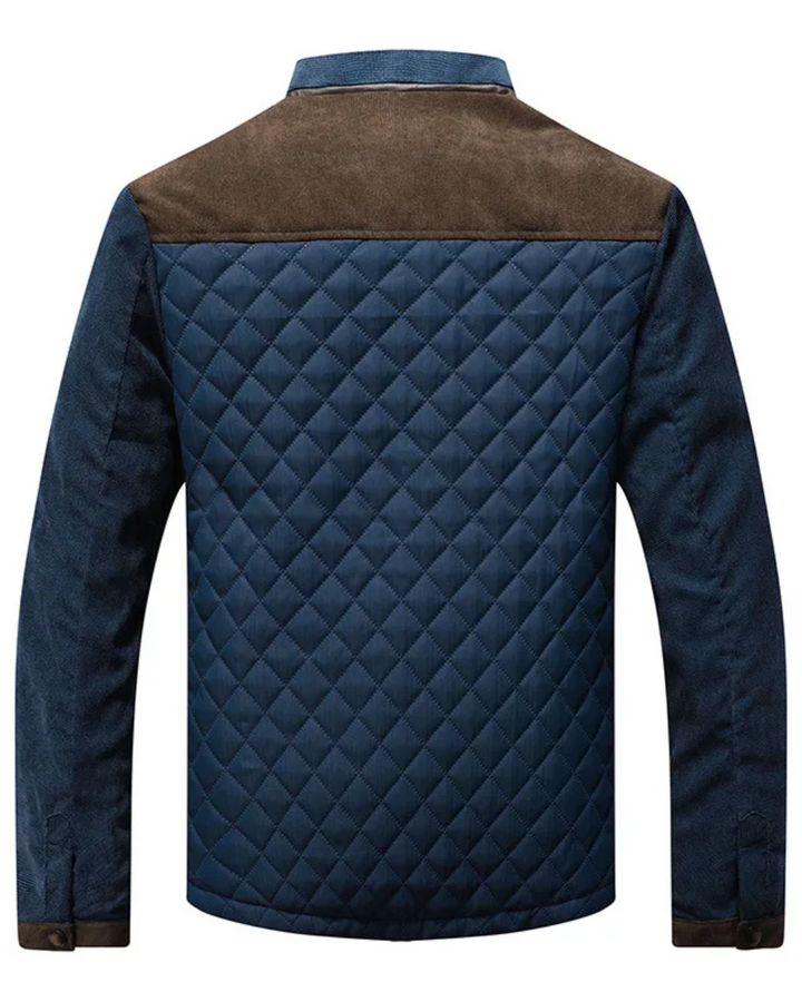 Stilvolle braune Herren Businessjacke, smart-casual. Elegante Freizeitjacke mit strukturiertem Design für Männer.