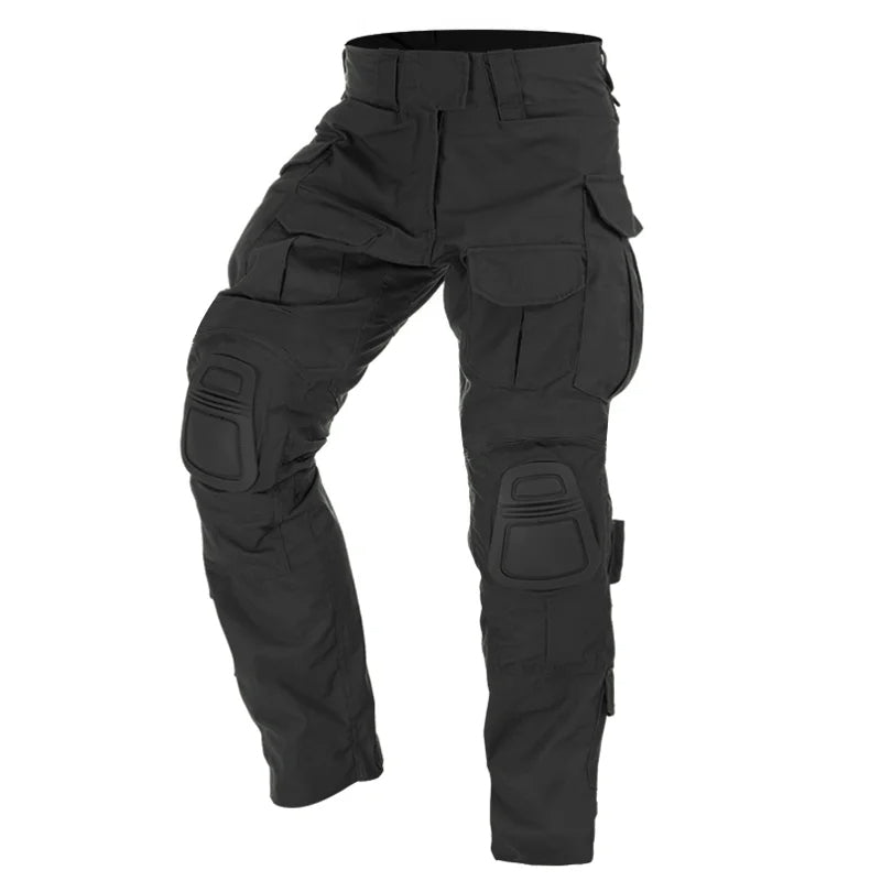 Herren Outdoor- & Arbeitshose: funktionale Cargohose Tobias mit flexiblem Knieschutz.
