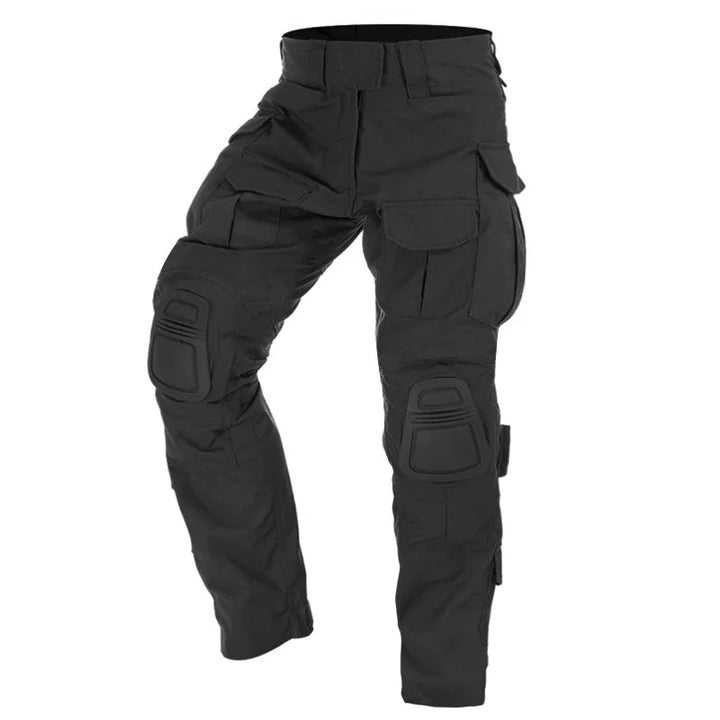 Herren Outdoor- & Arbeitshose: funktionale Cargohose Tobias mit flexiblem Knieschutz.