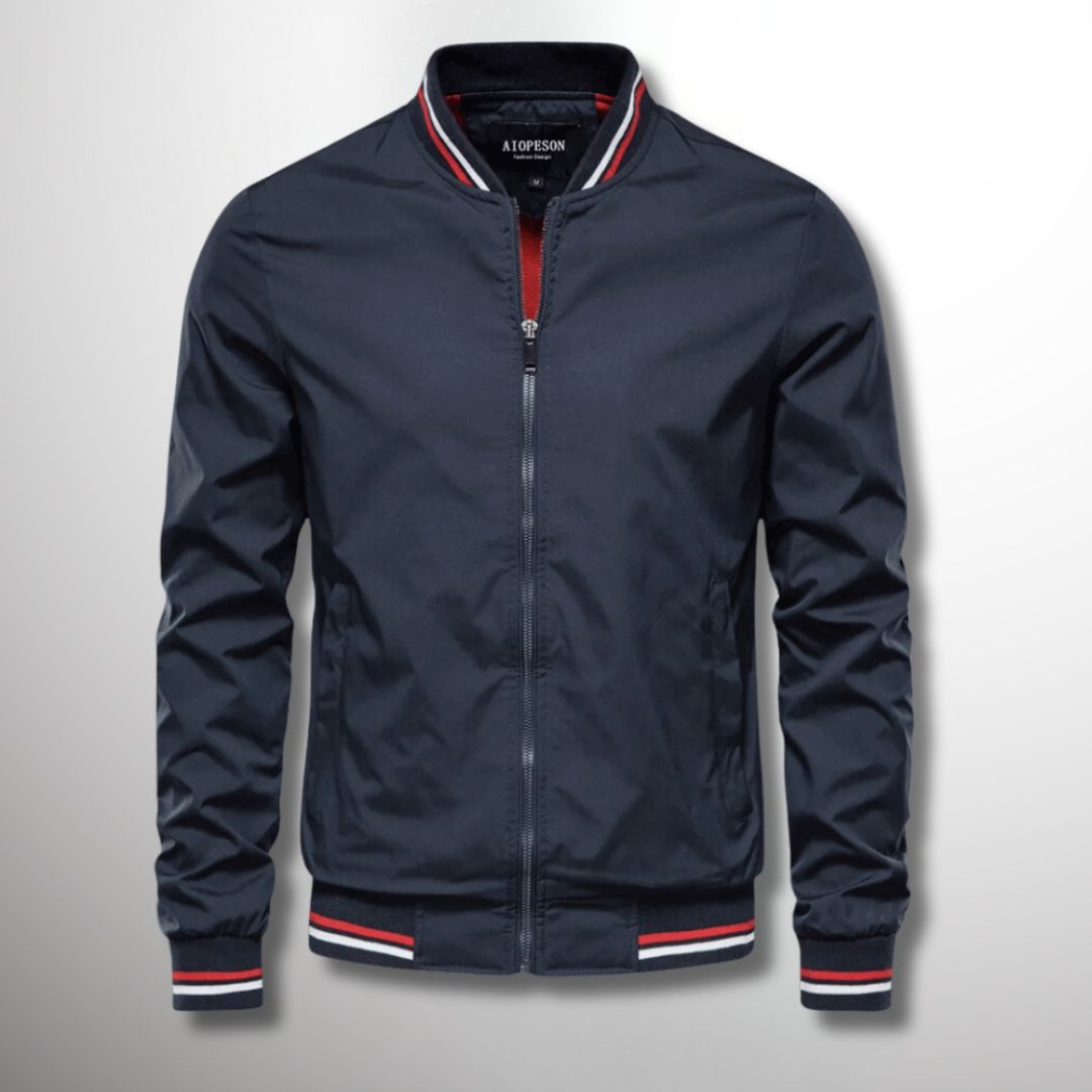 Herren Bomberjacke wasserabweisend für Herbst & Frühling, stilvolle Übergangsjacke für Freizeit & Outdoor.