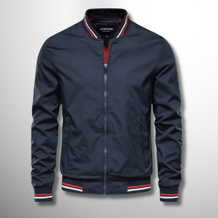 Herren Bomberjacke wasserabweisend für Herbst & Frühling, stilvolle Übergangsjacke für Freizeit & Outdoor.