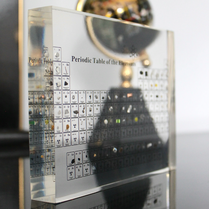 Ästhetisches Periodensystem Leuchtdisplay; ideal für Büro, Labor, Lernzimmer oder moderne Wohnbereiche.