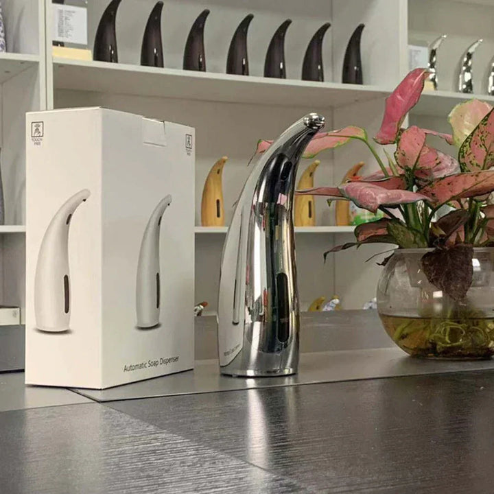 Kontaktloser Seifenspender für maximale Hygiene in Bad und Küche, ideal für Flüssigseife.