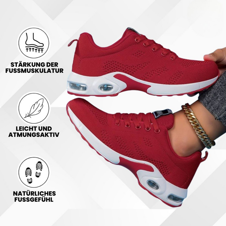 Bequeme Damenschuhe mit spezieller Dämpfung für eine effektive Rücken- & Gelenkentlastung.