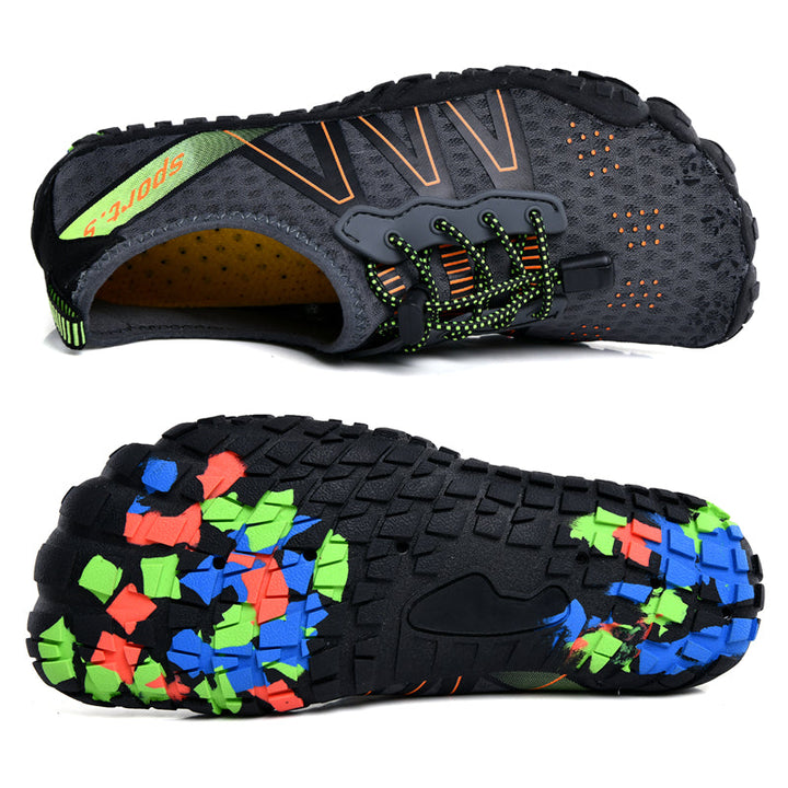 Komfortable, schnelltrocknende AquaFlex Badeschuhe mit flexiblem Barfußgefühl.