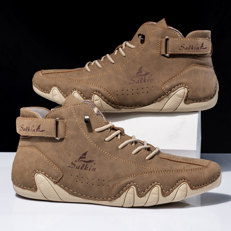 Elegante orthopädische Lederschuhe Ethan für Damen & Herren, perfekt für stilvollen Komfort im Alltag.