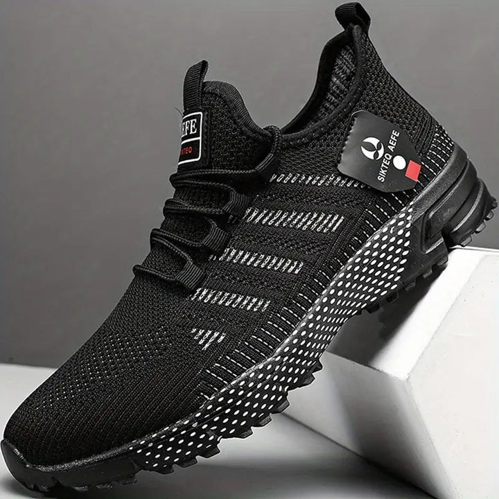Paar stilvolle Herren-Hybrid-Sneakers, perfekte Kombination aus Business- & Freizeitschuh.