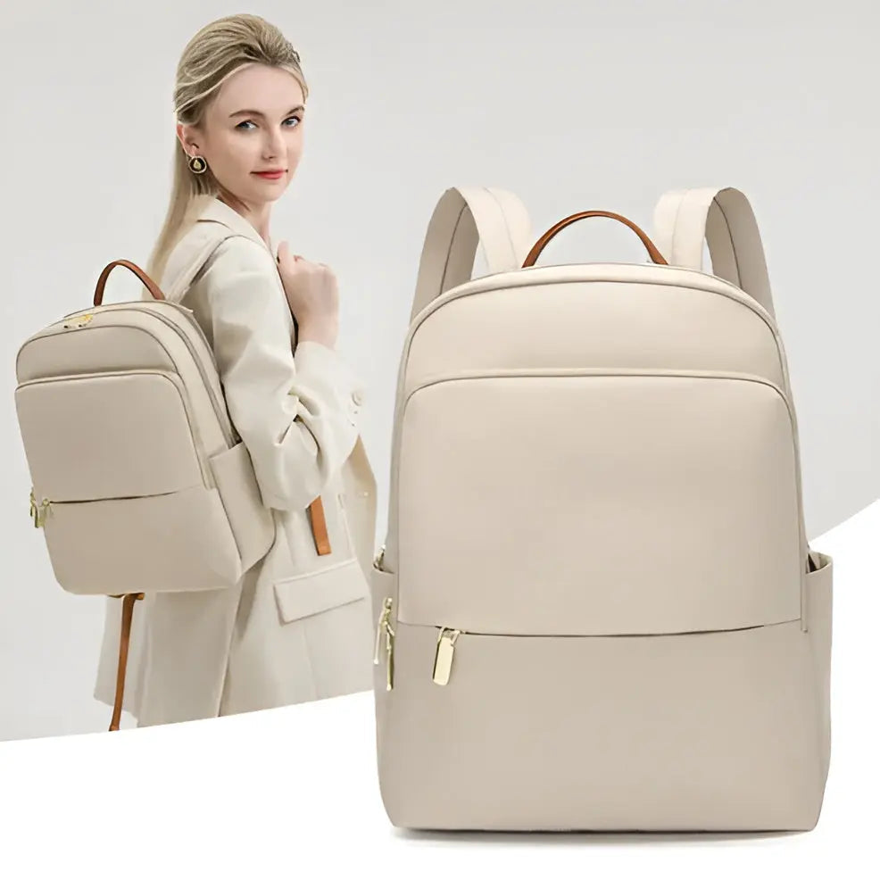 Wasserdichter Damen Rucksack Sophia mit Organizer für Laptop. Ideal als Stadtrucksack & Reiserucksack.