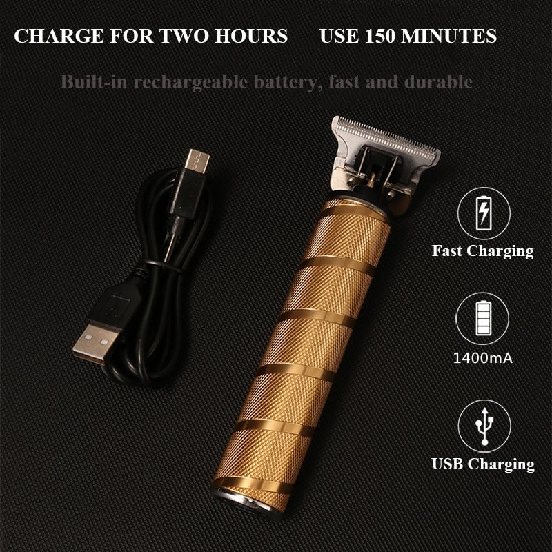 Präziser 3-in-1 Haartrimmer für Herren, ideal für Bartkonturen & feines Styling. Kabelloser Bartschneider.