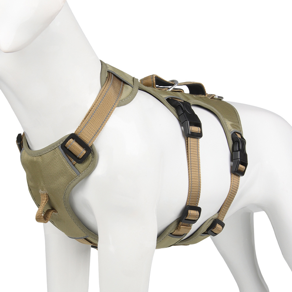 GripGuard: Sicheres, verstellbares Hundegeschirr für entspannte Anti-Zieh-Spaziergänge und Haustier-Sicherheit.