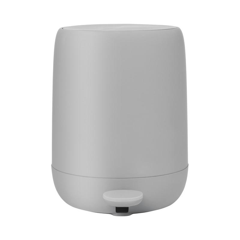 Kompakte Toilettenbürste mit mattem Gehäuse, ideal für moderne, kleinere Badezimmer.
