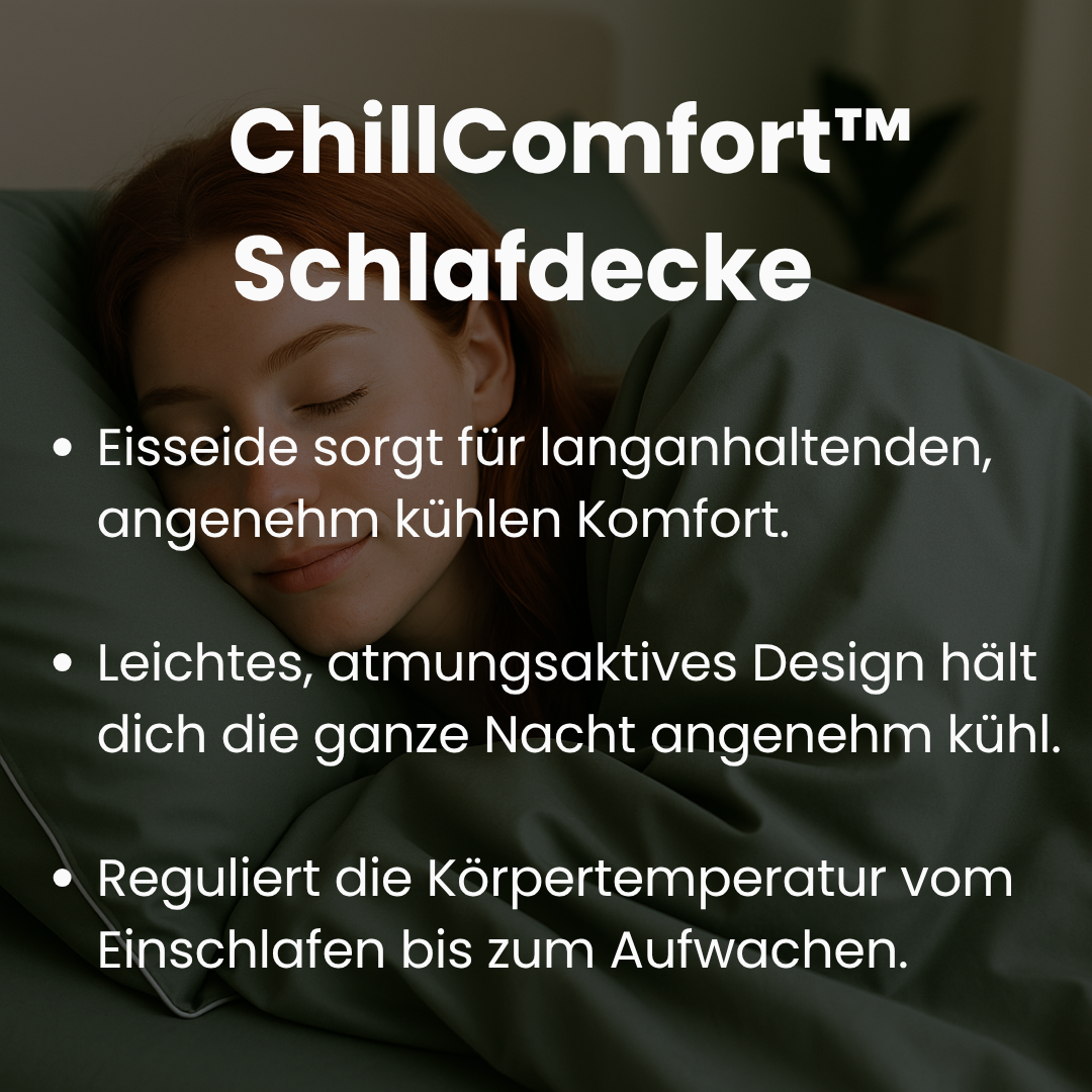 ChillComfort: Die ideale unisex Sommerdecke, kühlend & atmungsaktiv, für besseren Schlaf.